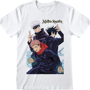 Golden Discs T-Shirts Jujutsu Kaisen - Trio - Unisex Large [T-Shirts]
