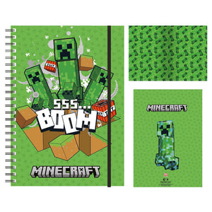 Minecraft (Steve And Alex) A5 Notebook [Notebook]