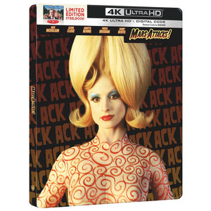 Mars Attacks! (30th Anniversary SteelBook)  - Tim Burton [4K UHD]