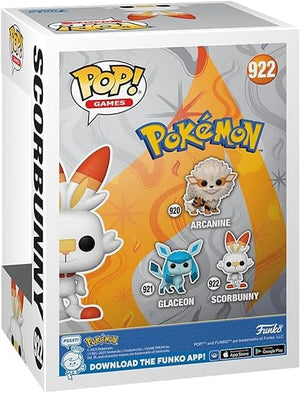Golden Discs Toys Funko POP! Games: Pokemon - Scorbunny [Toys]