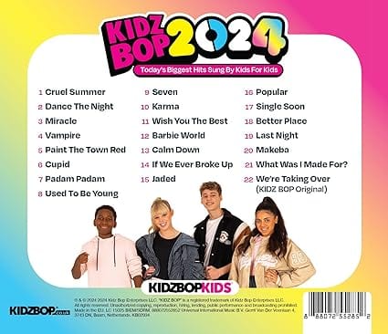 Golden Discs CD Kidz Bop 2024 - Kidz Bop Kids [CD]