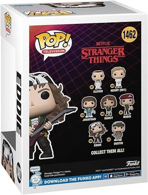 Golden Discs Toys Funko POP! TV: Stranger Things - Hunter Eddie With Guitar [Toys]
