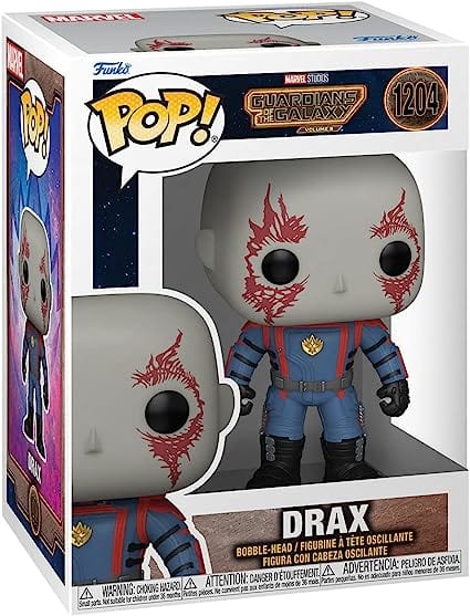 Golden Discs Posters & Merchandise Funko POP! Marvel - Guardians Of The Galaxy 3 - Drax [Toys]
