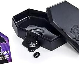 Golden Discs Toys Wednesday Addams Blacker than Black Anti-Stress Putty [Toys]