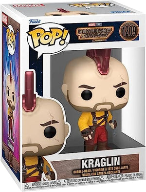 Golden Discs Posters & Merchandise Funko POP! Vinyl: Marvel - Guardians Of The Galaxy 3 - Kraglin [Toys]