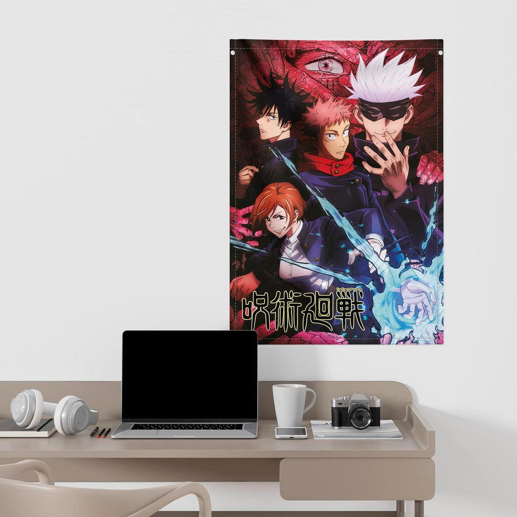 Golden Discs Posters & Merchandise Jujutsu Kaisen - Decorative Flag [Posters & Merchandise]