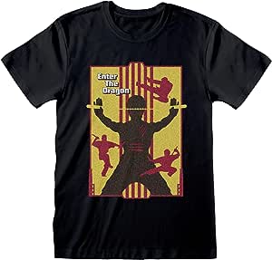 Golden Discs T-Shirts Bruce Lee Enter The Dragon Unisex - Small [T-Shirts]