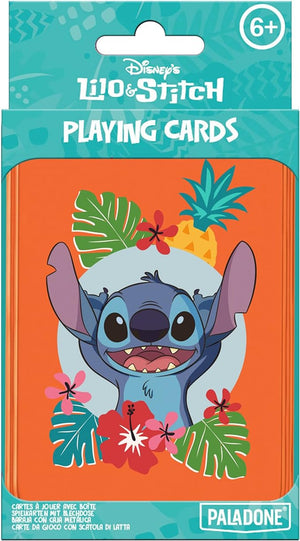 Golden Discs Posters & Merchandise Disney's Lilo & Stitch: Stitch Playing Cards in Collectible Storage Tin [Posters & Merchandise]