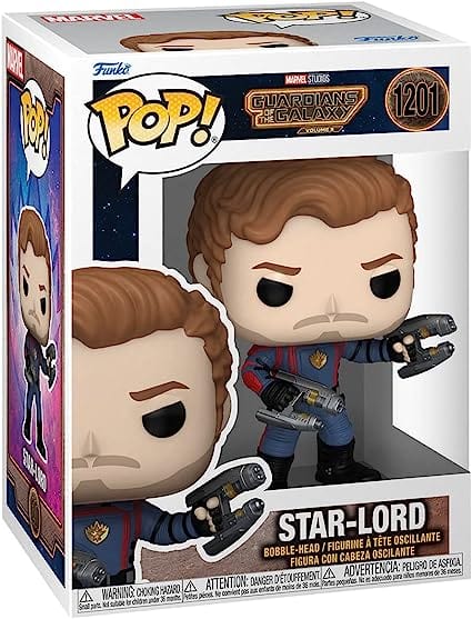 Golden Discs Posters & Merchandise Funko POP! Vinyl: Marvel - Guardians Of The Galaxy 3 - Star-Lord [Toys]