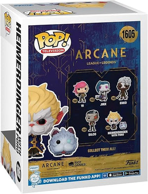 Funko Pop! TV: Arcane: League Of Legends - Heimerdinger With Poro [Toys]