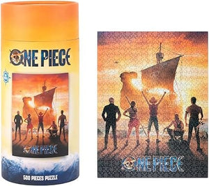 Golden Discs Posters & Merchandise 500 Piece One Piece Netflix Jigsaw Puzzle [Jigsaw]