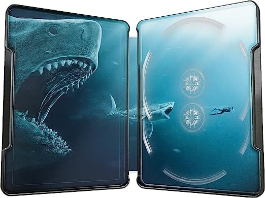 Golden Discs 4K Blu-Ray The Meg (Japanese Cover Steelbook) - Jon Turteltaub [4K UHD]