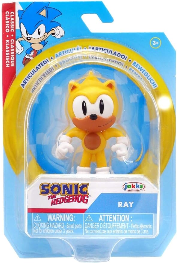 Golden Discs Toys Sonic The Hedgehog Figure - Ray [Toys]