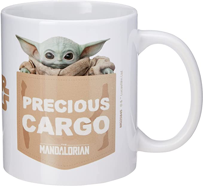 Golden Discs Mugs Star Wars The Mandalorian (Precious Cargo) Tea and Coffee [Mug]