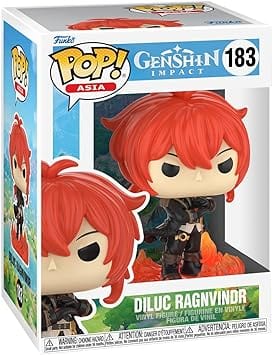 Golden Discs Toys Funko POP! Games: Genshin Impact - Diluc Ragnvindr [Toys]