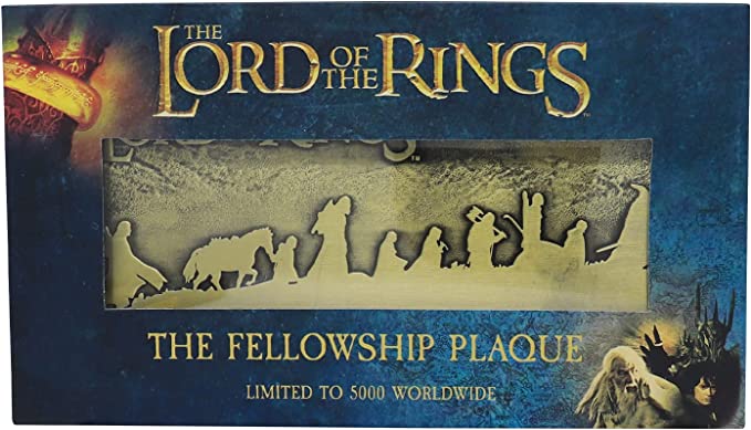 Golden Discs Posters & Merchandise Lord Of The Rings: The Fellowship Plaque [Posters & Merchandise]