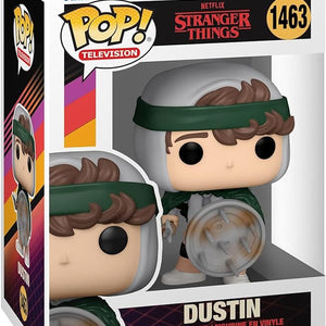 Golden Discs Toys Funko POP! TV: Stranger Things - Hunter Dustin Henderson With Shield [Toys]