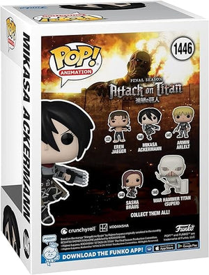 Golden Discs Toys Funko POP! Animation: Attack on Titan - Mikasa Ackerman [Toys]