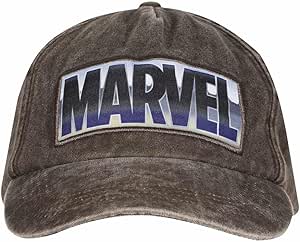 Golden Discs Posters & Merchandise Marvel Casquette Hip hop Vintage Wash Logo Cap [Hat]