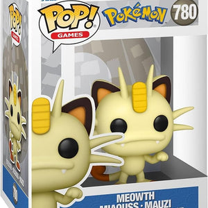 Golden Discs Toys Funko POP! Games: Pokemon - Meowth [Toys]
