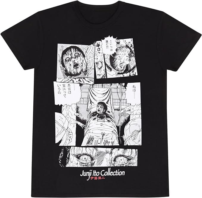 Golden Discs T-Shirts Junji Ito - Surgery Unisex, Black - Medium [T-Shirts]