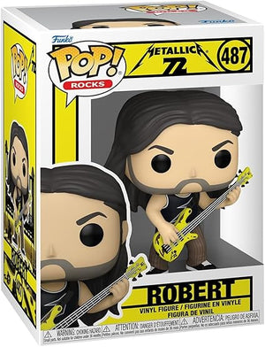 Funko Pop! Rocks: Metallica - Robert Trujillo [Toys]