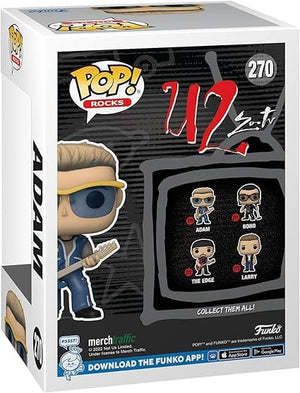 Golden Discs Posters & Merchandise Funko POP! Rocks: U2 - ZooTV - Adam Clayton [Toys]