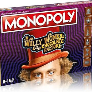 Golden Discs Toys Willy Wonka and the Chocolate Factory Monopoly Board Game [Toys]