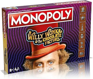 Golden Discs Toys Willy Wonka and the Chocolate Factory Monopoly Board Game [Toys]