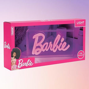 Golden Discs Posters & Merchandise Barbie Logo - Lamp LED Neon Pink Sign [Lamp]