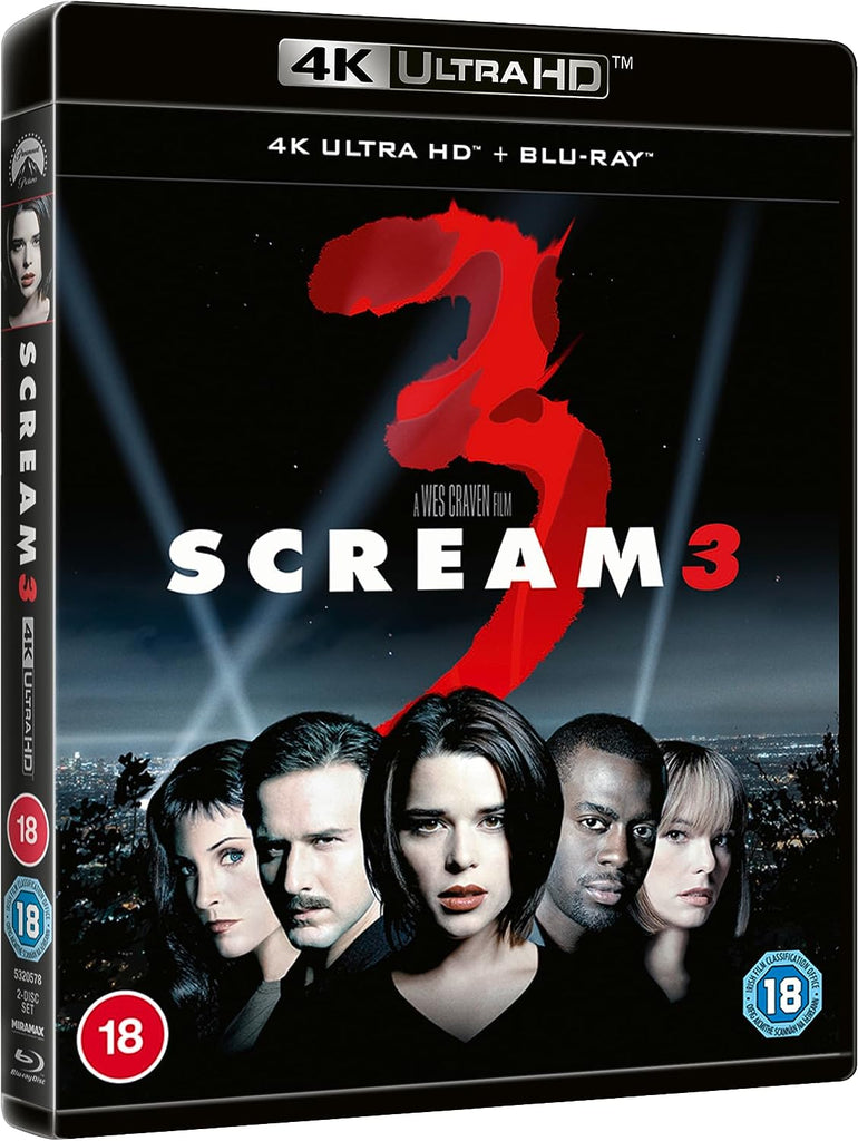 Golden Discs Scream 3 - Wes Craven [4K UHD]