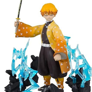 Golden Discs Toys Demon Slayer 5-inch Zenitsu Agatsuma Deluxe Action Figure [Toys]