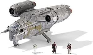 Golden Discs Toys Star Wars: Micro Galaxy Squadron Replica Ship: The Razor Crest [Toys]