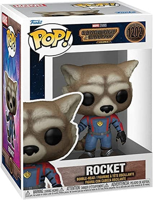 Golden Discs Posters & Merchandise Funko POP! Vinyl: Marvel - Guardians Of The Galaxy 3 - Rocket [Toys]