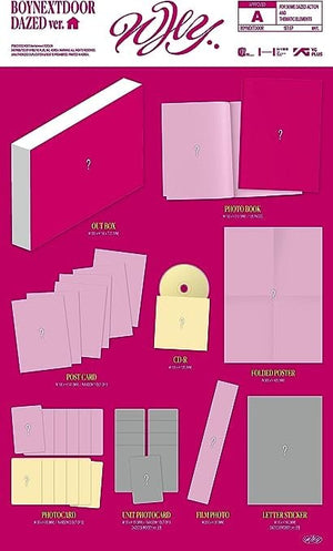 Golden Discs CD WHY.. [general Market - DAZED Ver.] - BOYNEXTDOOR [CD]