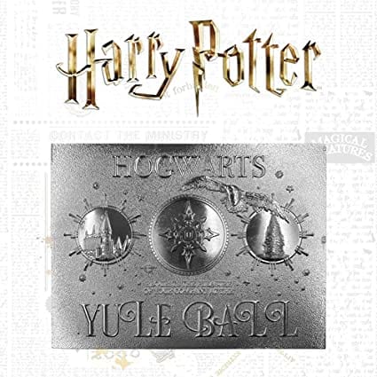 Golden Discs Posters & Merchandise Harry Potter Yule Ball Silver Plated Ticket [Posters & Merchandise]