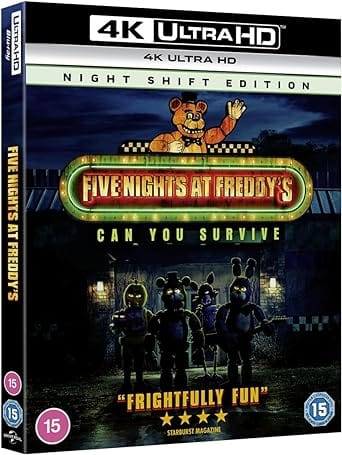 Golden Discs 4K Blu-Ray Five Nights at Freddy's - Emma Tammi [4K UHD]