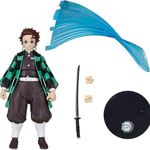 Golden Discs Toys Demon Slayer 7-inch Slayer Tanjiro Action Figure [Toys]