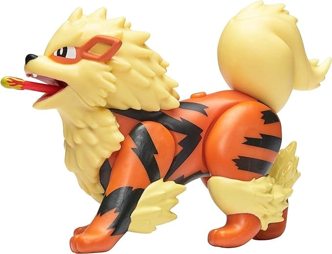 Golden Discs Toys Pokémon: Battle Feature Figure 12cm - Arcanine [Toys]