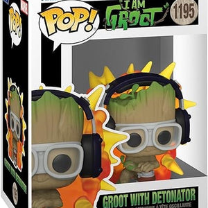 Golden Discs Toys Funko POP! Marvel: Guardians Of the Galaxy - Groot With Detonator [Toys]