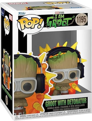 Golden Discs Toys Funko POP! Marvel: Guardians Of the Galaxy - Groot With Detonator [Toys]