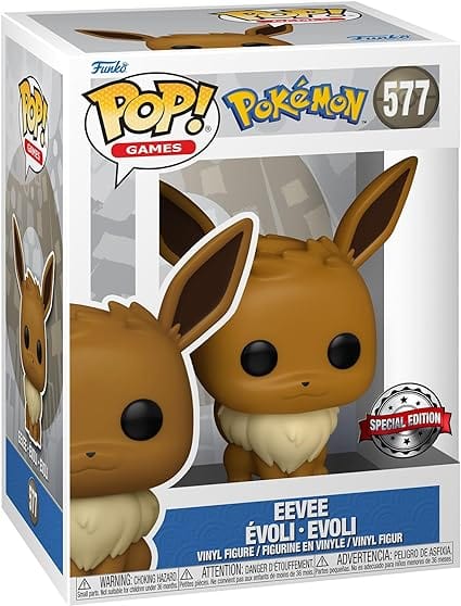 Golden Discs Toys Funko POP! Games: Pokémon - Eevee [Toys]