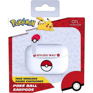 Golden Discs Accessories Pokemon Earpods (Pokeball White) Earpphones [Accessories]