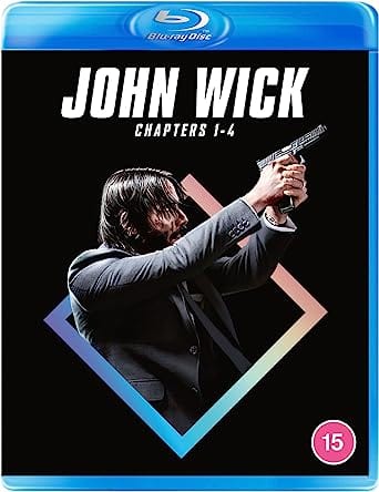 Golden Discs BLU-RAY John Wick 1 to 4 - Chad Stahelski [Blu-Ray]