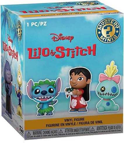 Golden Discs Toys Funko Mystery Mini: Disney Lilo and Stitch - 1 Mini Figure - Blind Box [Toys]
