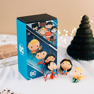 DC Comics Set Of 3 Christmas Ornaments  - Superman & Wonder Woman & Aquaman [Posters & Merchandise]