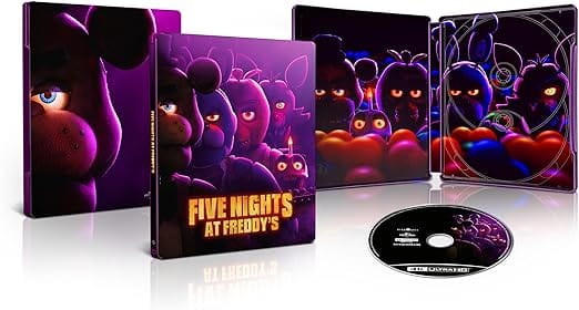 Golden Discs 4K Blu-Ray Five Nights at Freddy's (Steelbook) - Emma Tammi [4K UHD]