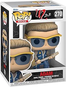 Golden Discs Posters & Merchandise Funko POP! Rocks: U2 - ZooTV - Adam Clayton [Toys]