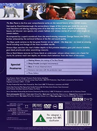 Golden Discs DVD The Blue Planet - David Attenborough [DVD]