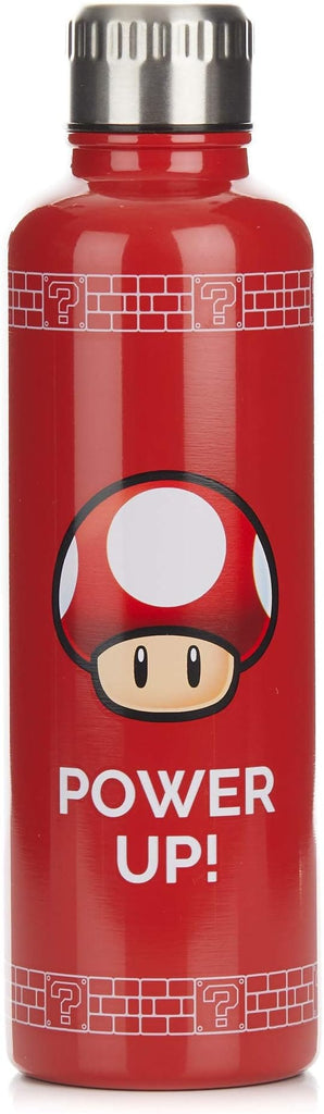 Golden Discs Posters & Merchandise Super Mario Power Up Water Bottle [Bottle]